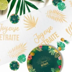 Chemin de table - Joyeuse Retraite