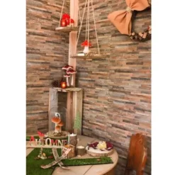 Chemin de Table - Mousse synthétique Verte - 1 m