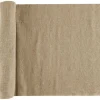 Chemin de table naturel en coton - 36 cm x 5 m - Couleur au choix