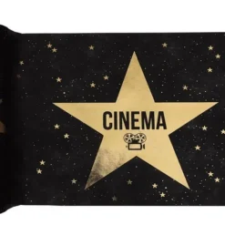 Chemin de Table Noir - 5 m - Cinéma Hollywood
