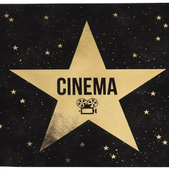 Chemin de Table Noir - 5 m - Cinéma Hollywood