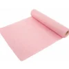Chemin de Table Rose Pastel Métallisé