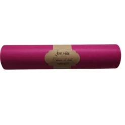 Chemin de table Soyance - 28 cm x 10 m - Couleur au choix
