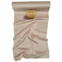 Chemin de table Velours - 28 cm x 3 m - Couleur au choix