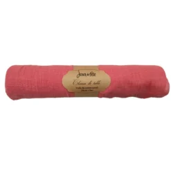 Chemin de table Voile de Coton - 28 cm x 5 m - Couleur au choix