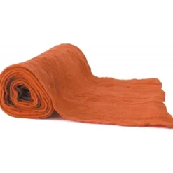 Chemin de table - Voile de Coton - 30 cm x 3 m - Couleur au choix