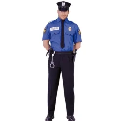 Chemise Agent de Police Américain Homme - Taille Unique