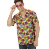 Chemise Hawaïenne Jaune - Taille au Choix