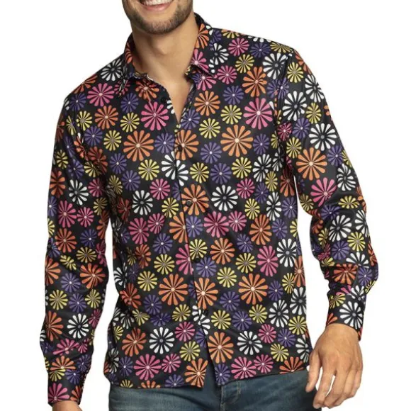 Chemise Hippie à Fleurs - Homme - Taille au choix
