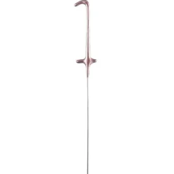 Cierge magique en forme de chiffre - Rose Gold - 14,5 cm - Chiffre au choix