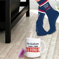 Coffret Cadeau Mug et Chaussettes - Rien à faire !