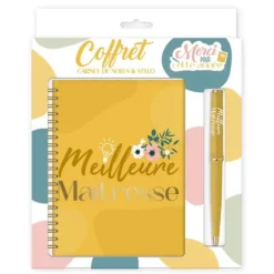 Coffret Carnet de Notes et Stylo - Meilleure Maîtresse