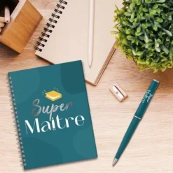 Coffret Carnet de Notes et Stylo - Super Maître