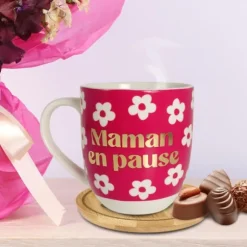 Coffret Tasse à café "Maman en pause" - Collection Maman d'Amour