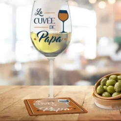 Coffret Verre à Vin - Papa - Collection Papa Parfait