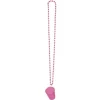 Collier avec Verre Shooter Fluo - Couleur au Choix