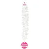 Collier de fleurs blanches à paillettes "Future Mariée" - Collection EVJF Party