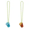 Collier de perles avec verre - Couleur au choix