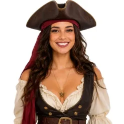 Collier de Pirate avec crâne
