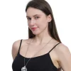 Collier Disco avec boule à facettes