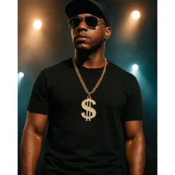 Collier Dollar en or