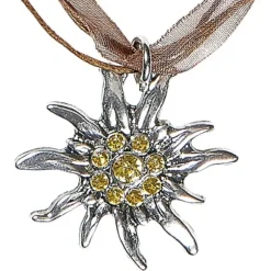 Collier Edelweiss pour l'Oktoberfest