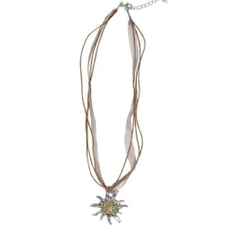 Collier Edelweiss pour l'Oktoberfest