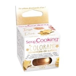 Colorant alimentaire de surface - 5 grammes - Couleur Or