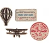 20 Confettis de table - Bon Voyage