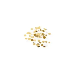 Confettis de Table - Ivoire, Or et Paillettes Or