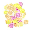 100 confettis en papier à parsemer - Collection Pink Lemonade