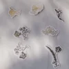 100 confettis en papier à parsemer FSC® - Collection Vintage Doré