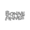 2 Confettis Géants "Bonne Année" - Argent