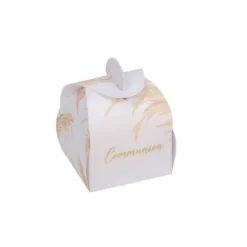 10 Contenants - Feuille de Pampa - Communion