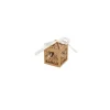 20 Contenants Papillon - 7,5 cm - Couleur Kraft