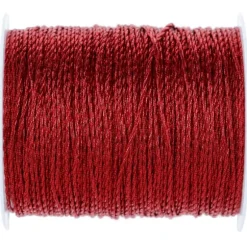 Cordon métallisé - 1 mm x 20 m - Couleur au choix