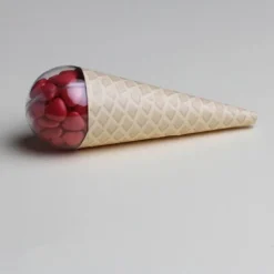 5 Cornets à Dragées Imitation Glace