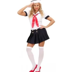 Costume de Marin pour Femme - Taille au Choix