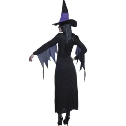 Costume de Sorcière Violette Femme - Taille au Choix