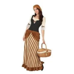 Costume Femme Aubergiste - Taille au Choix