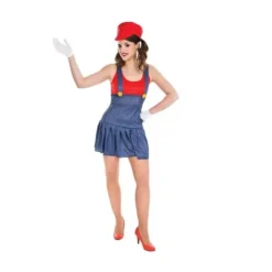 Costume Miss Plombier Femme - Taille au Choix