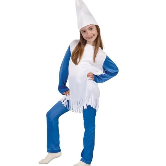 Costume Schtroumpf Fille - Taille au Choix