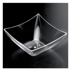 25 Coupelles Carrées à Verrine - Transparent