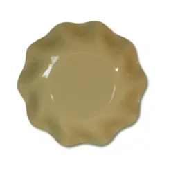 10 Coupelles Vagues en Carton - Taupe