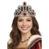 Couronne argentée de Reine