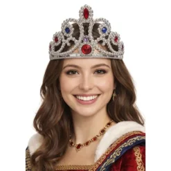 Couronne argentée de Reine
