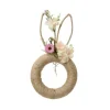 Couronne en forme de lapin à suspendre - 39 cm - Pâques