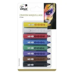 8 crayons de maquillage à l'eau