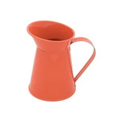 Cruche à lait tangerine avec poignée - 7 x 10 cm - Collection Goûter Vitaminé