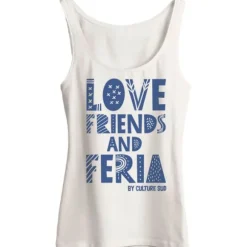 Débardeur "Love Friends and Feria" pour femme - Féria - Taille unique